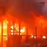 जम्मू के शिव मार्केट में भीषण अग्निकांड, 40 दुकानें और होटल जलकर खाक; करोड़ों के नुकसान का अनुमान